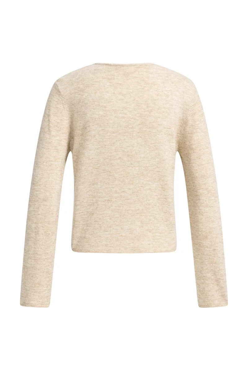 Strickjacke - Melange
