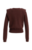 Strickpullover - betonte Schulter