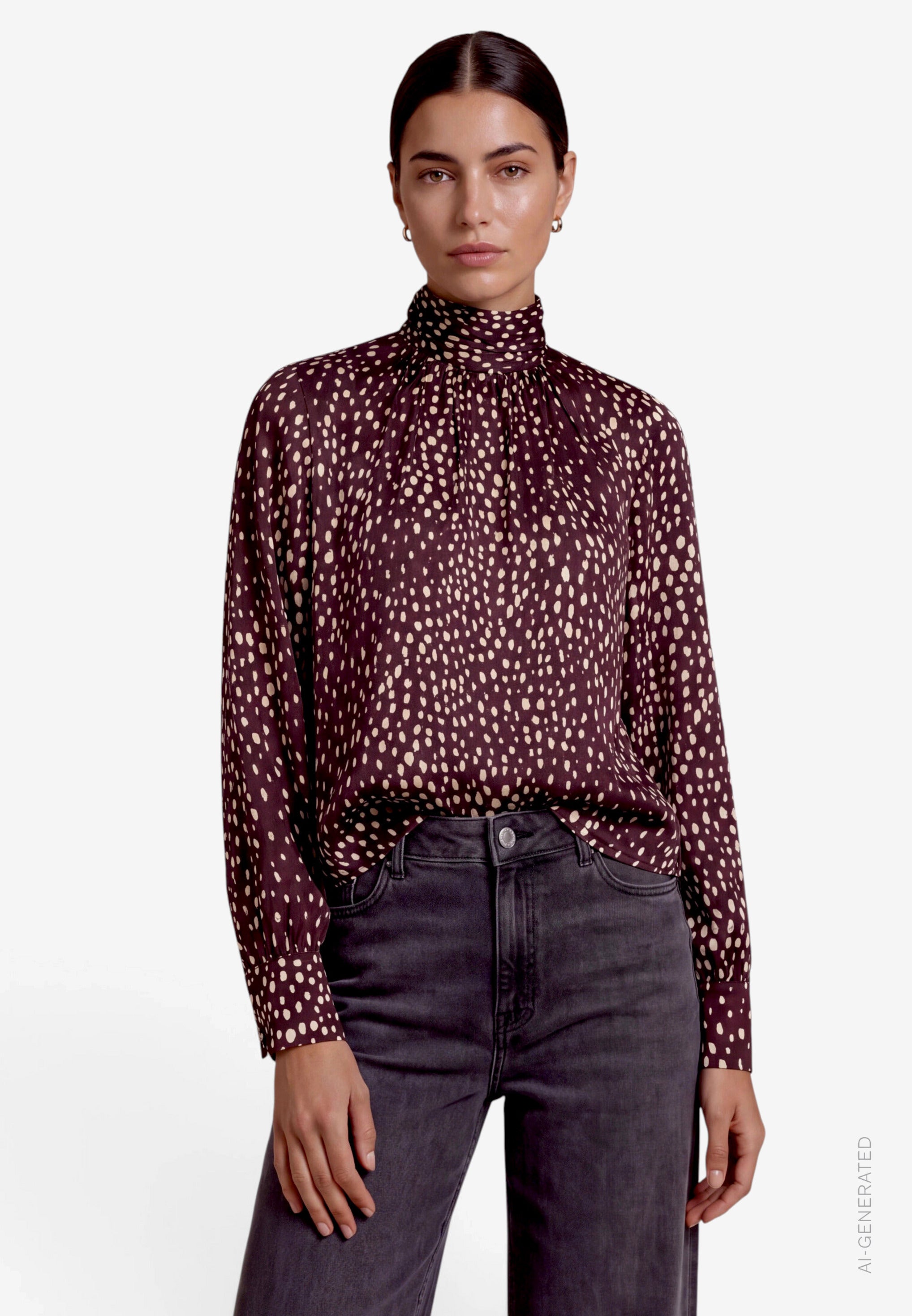 Bluse - Satin
