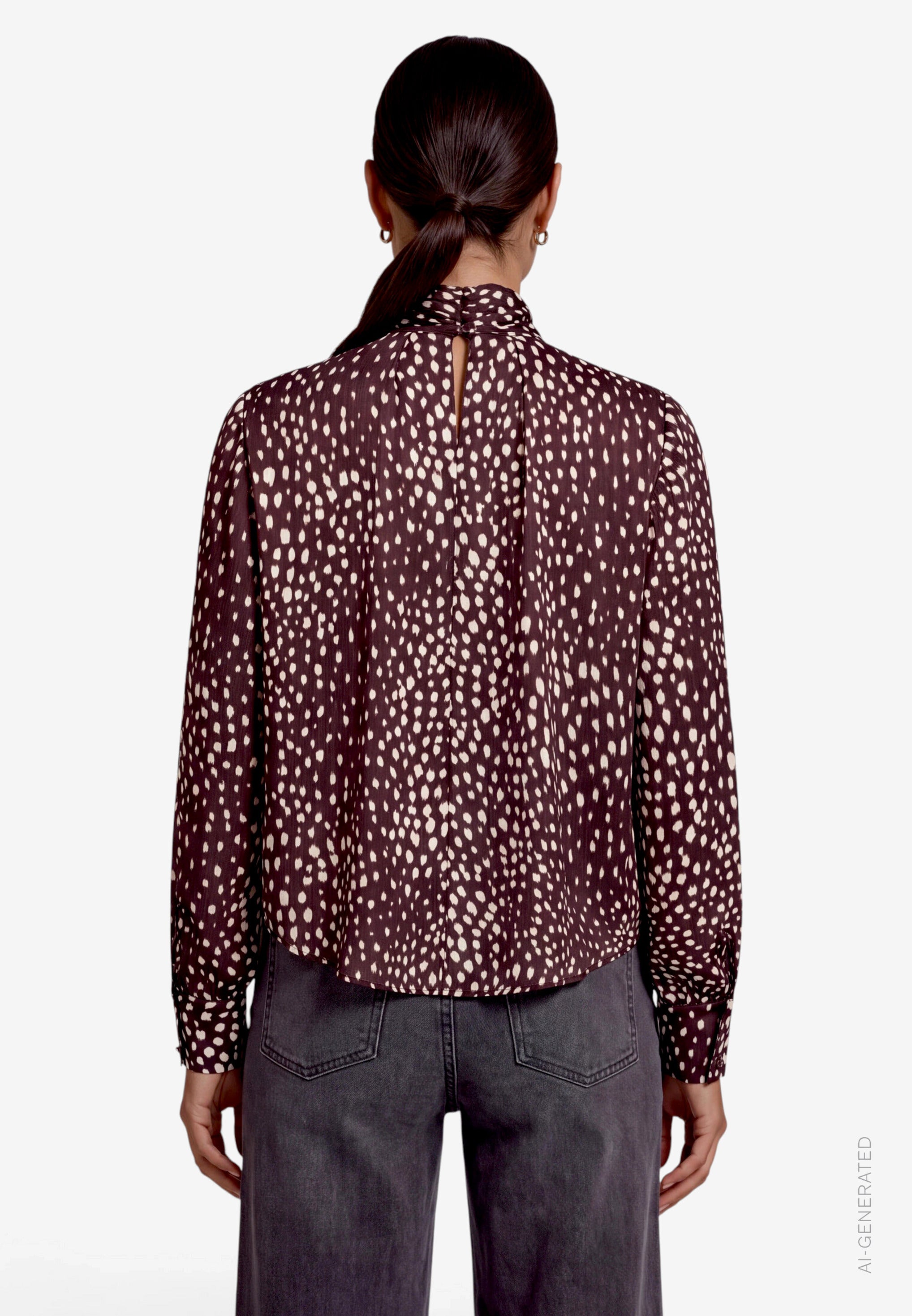 Bluse - Satin
