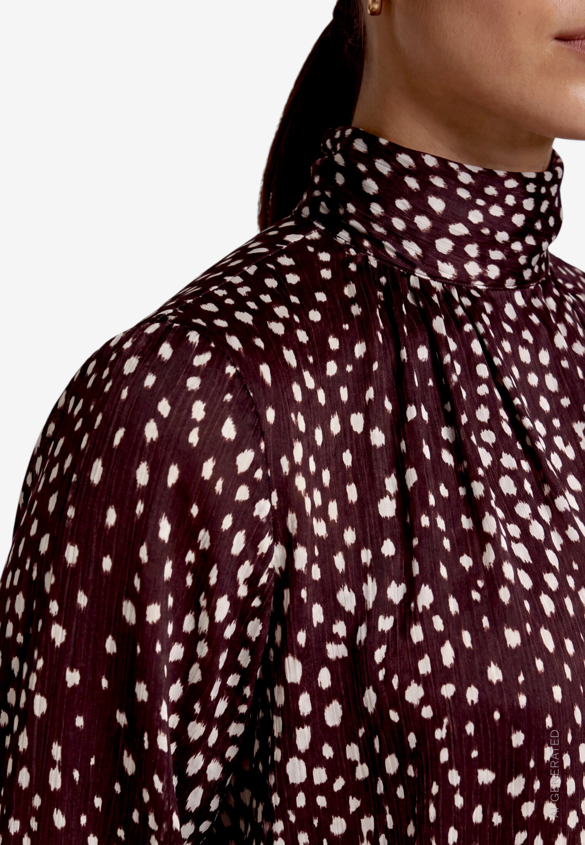 Bluse - Satin