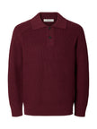 SLMPIM LS KNIT POLO CAMP