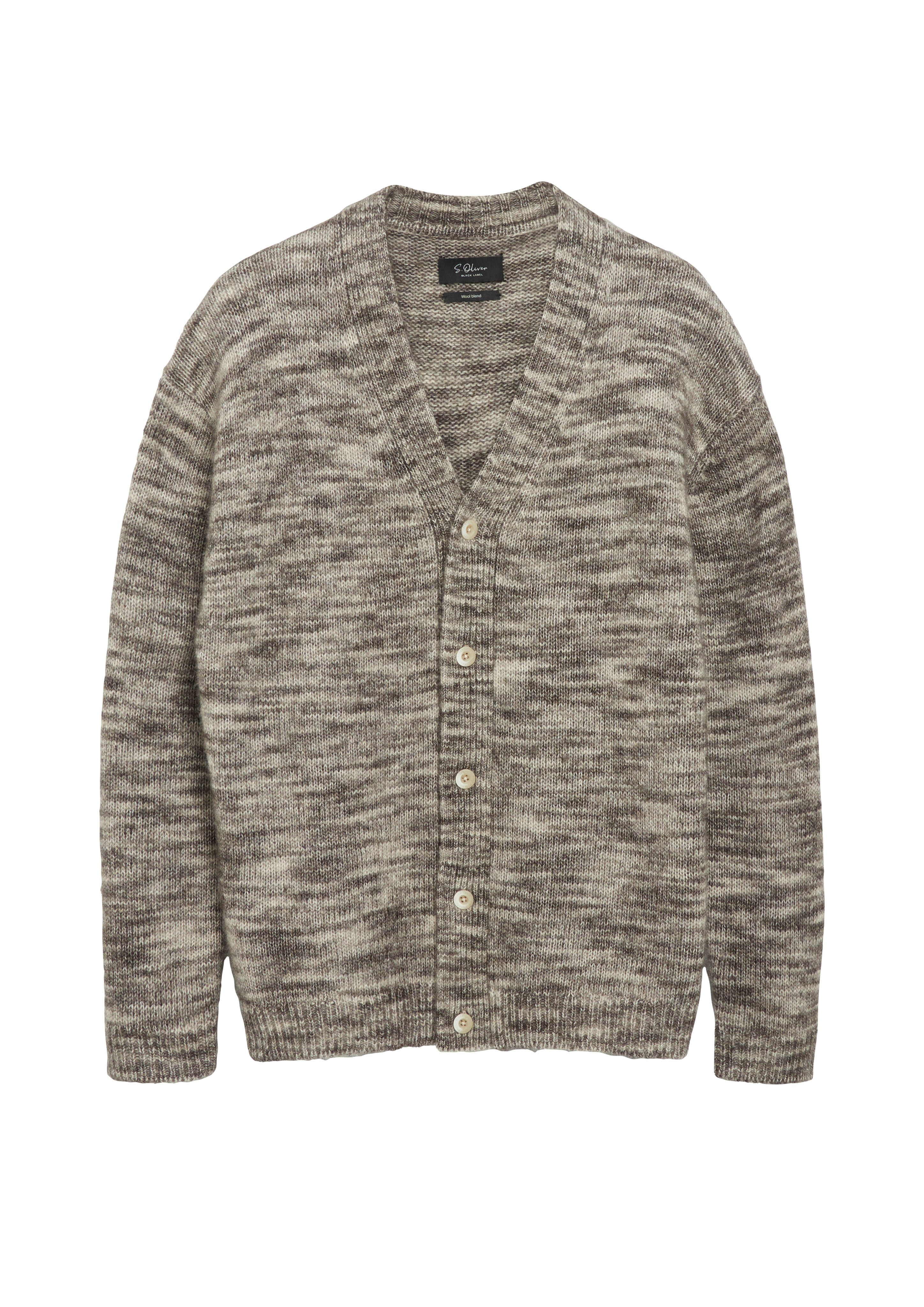Strickjacke - Wollmix