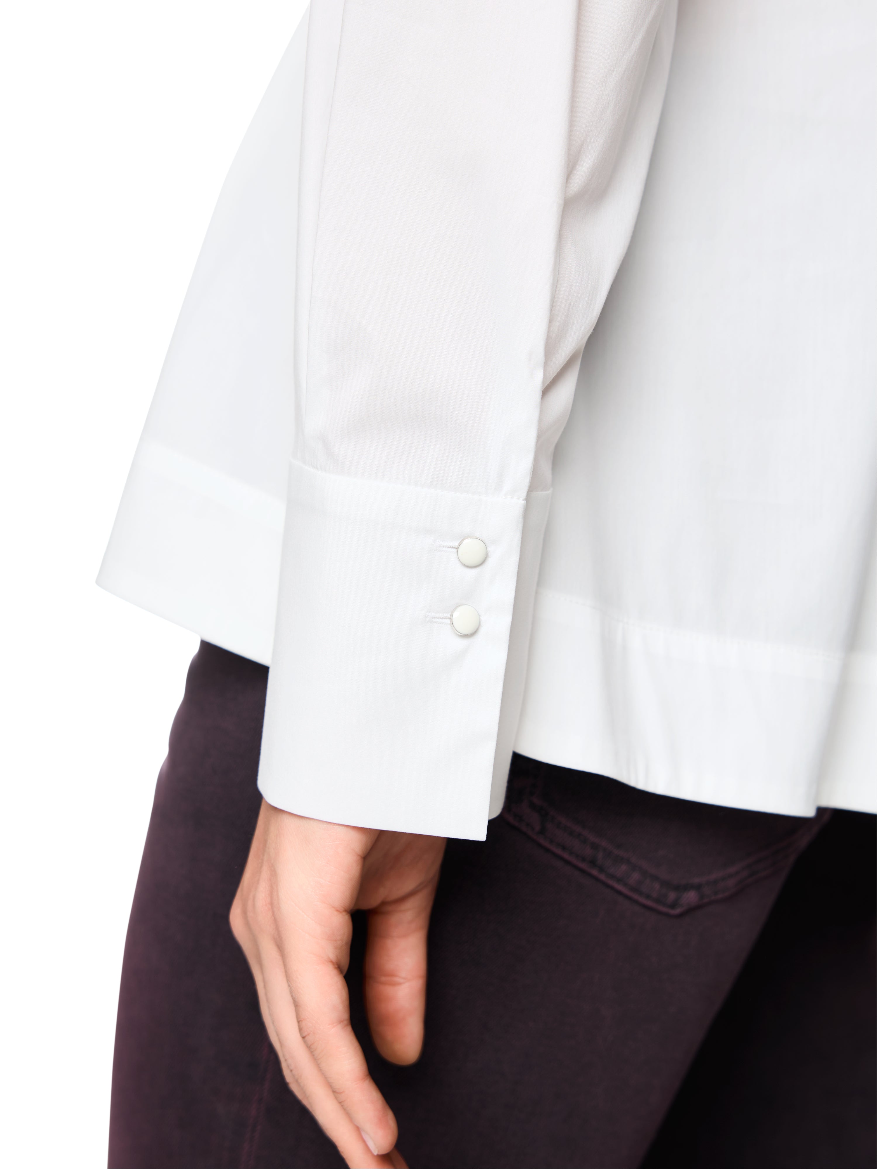 Bluse - Baumwollstretch