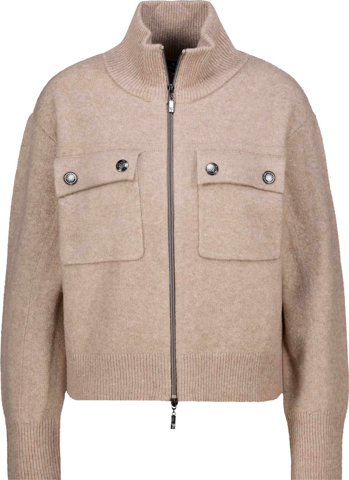 Strickjacke - Pattentaschen