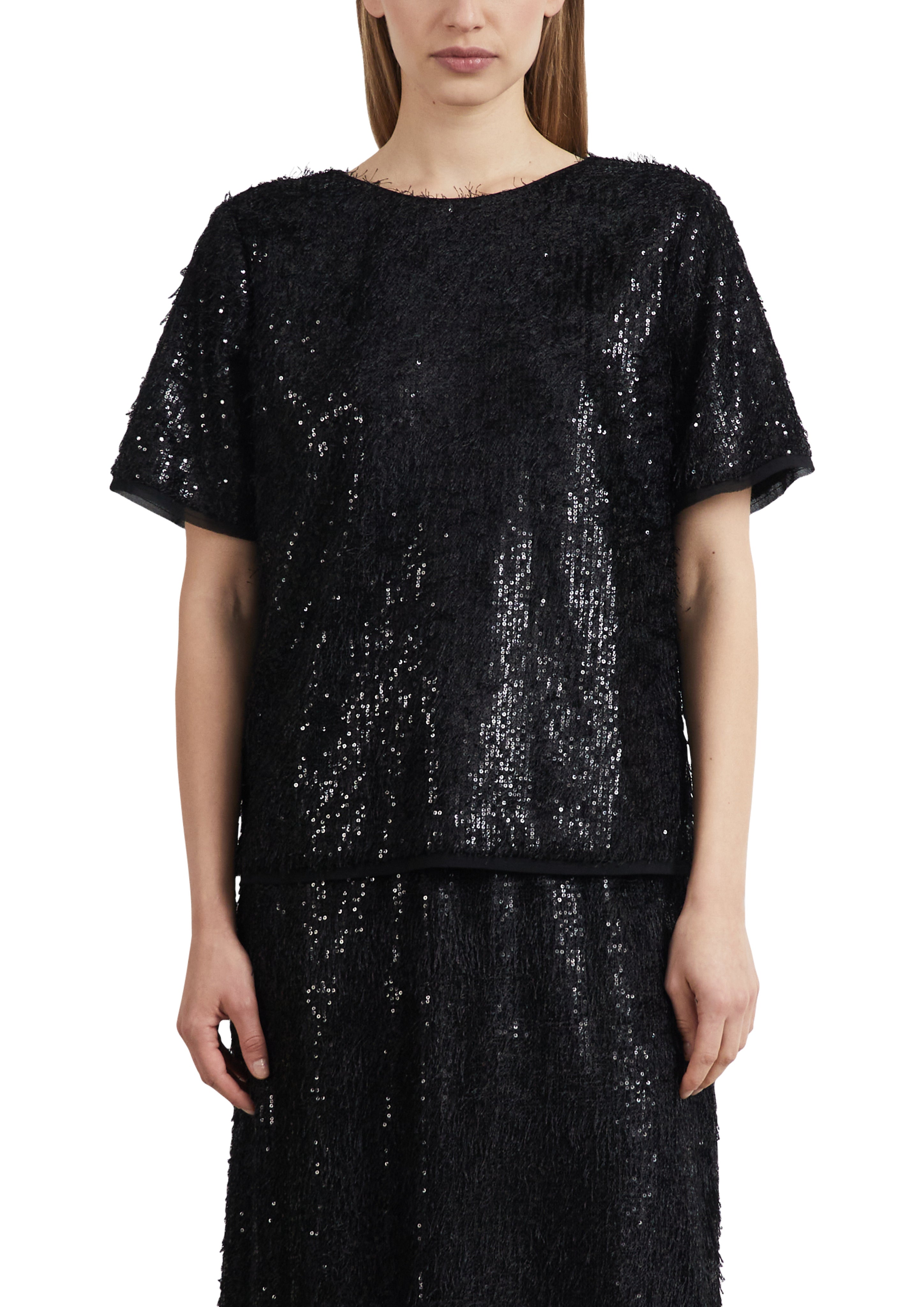 Bluse - Pailletten