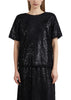 Bluse - Pailletten