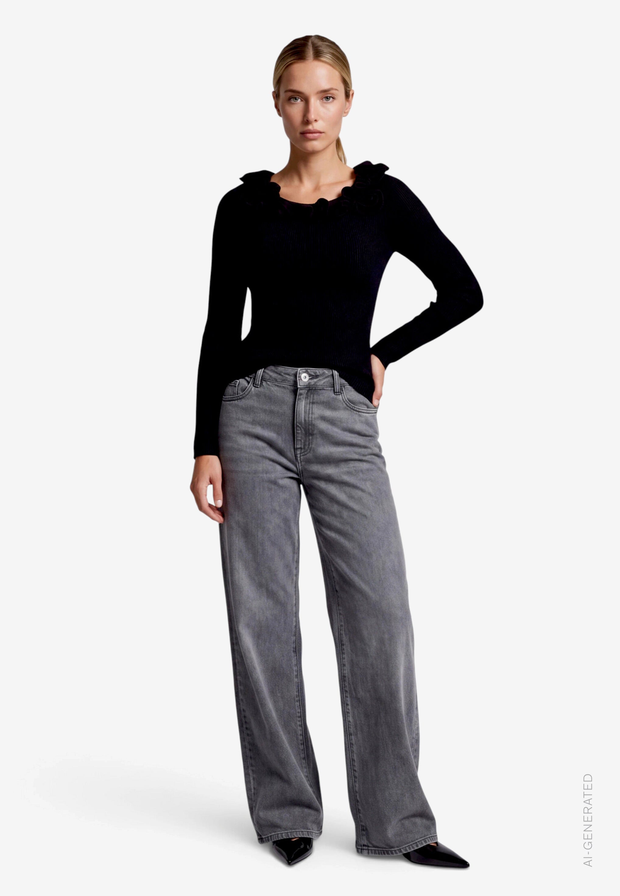 Jeans -  Wideleg