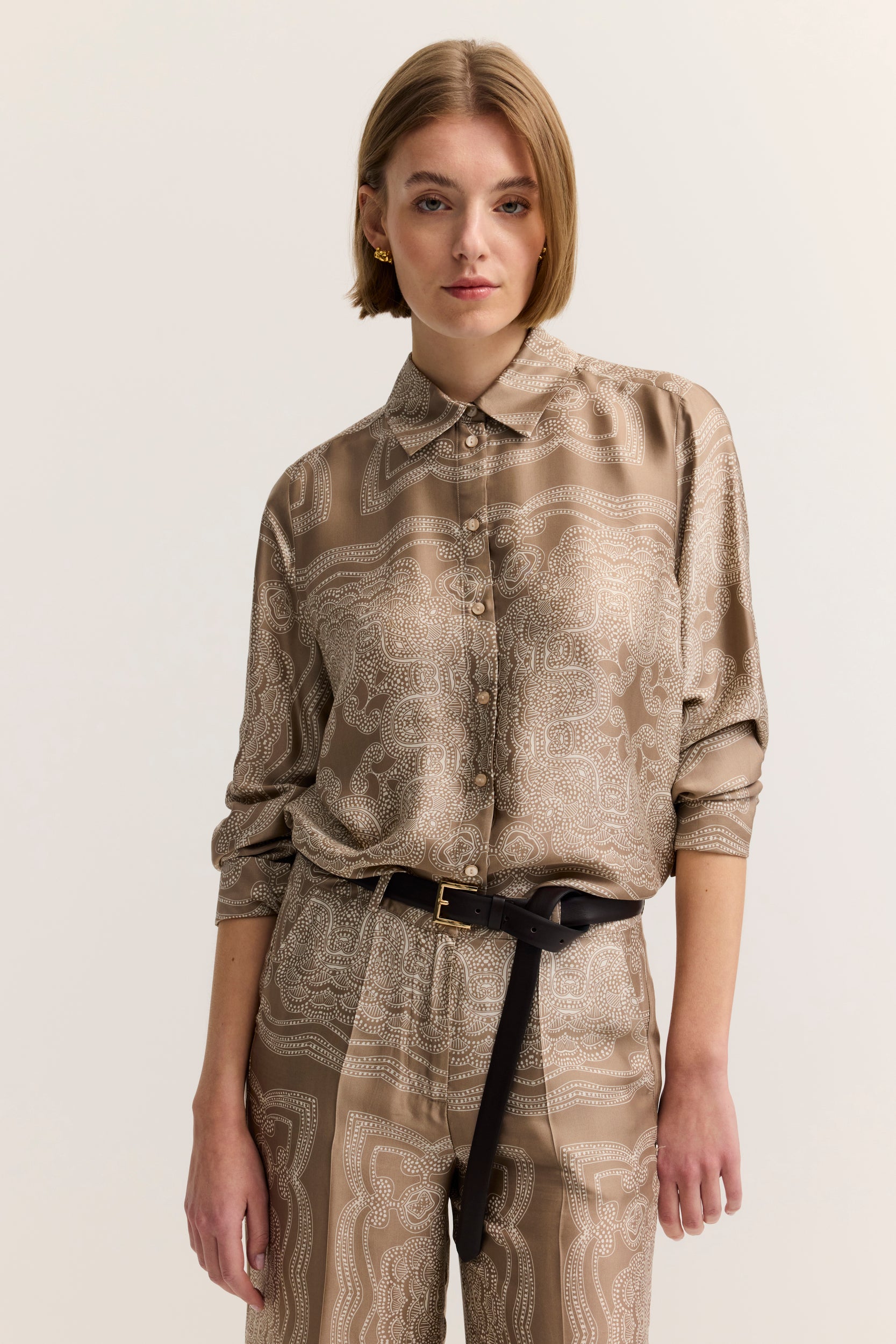 Bluse - Alloverprint