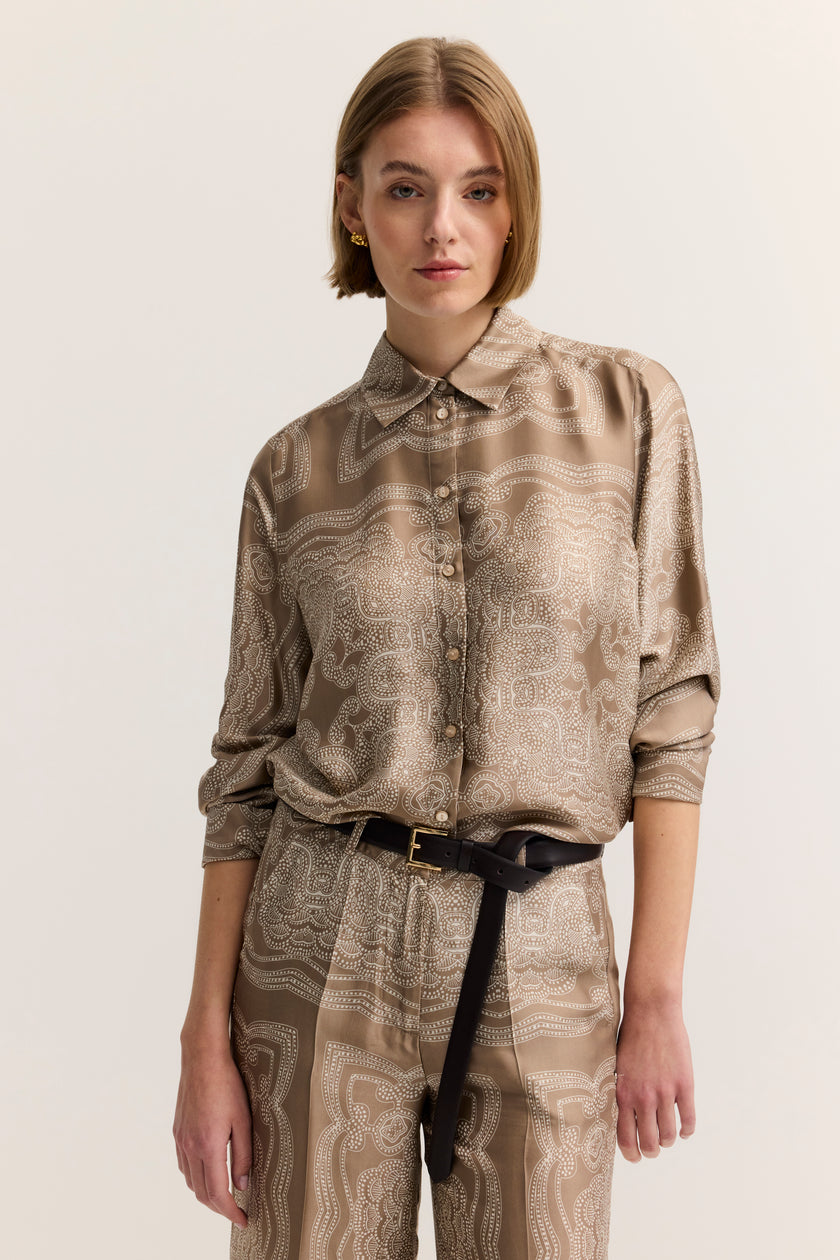 Bluse - Alloverprint