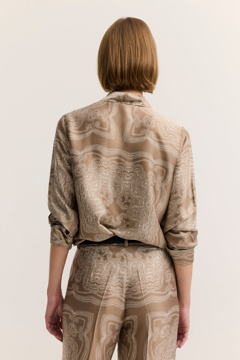 Bluse - Alloverprint