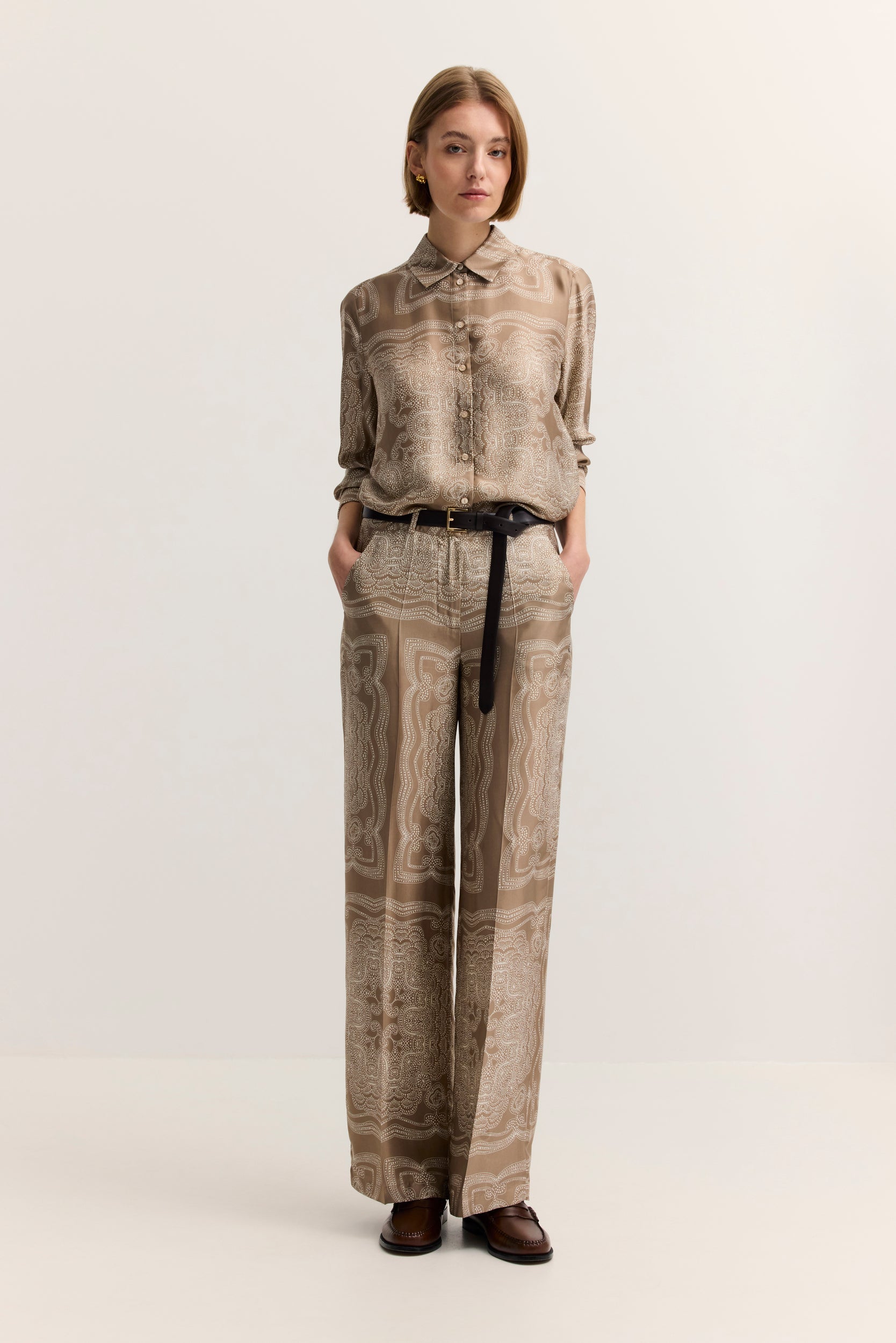 Bluse - Alloverprint