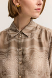 Bluse - Alloverprint