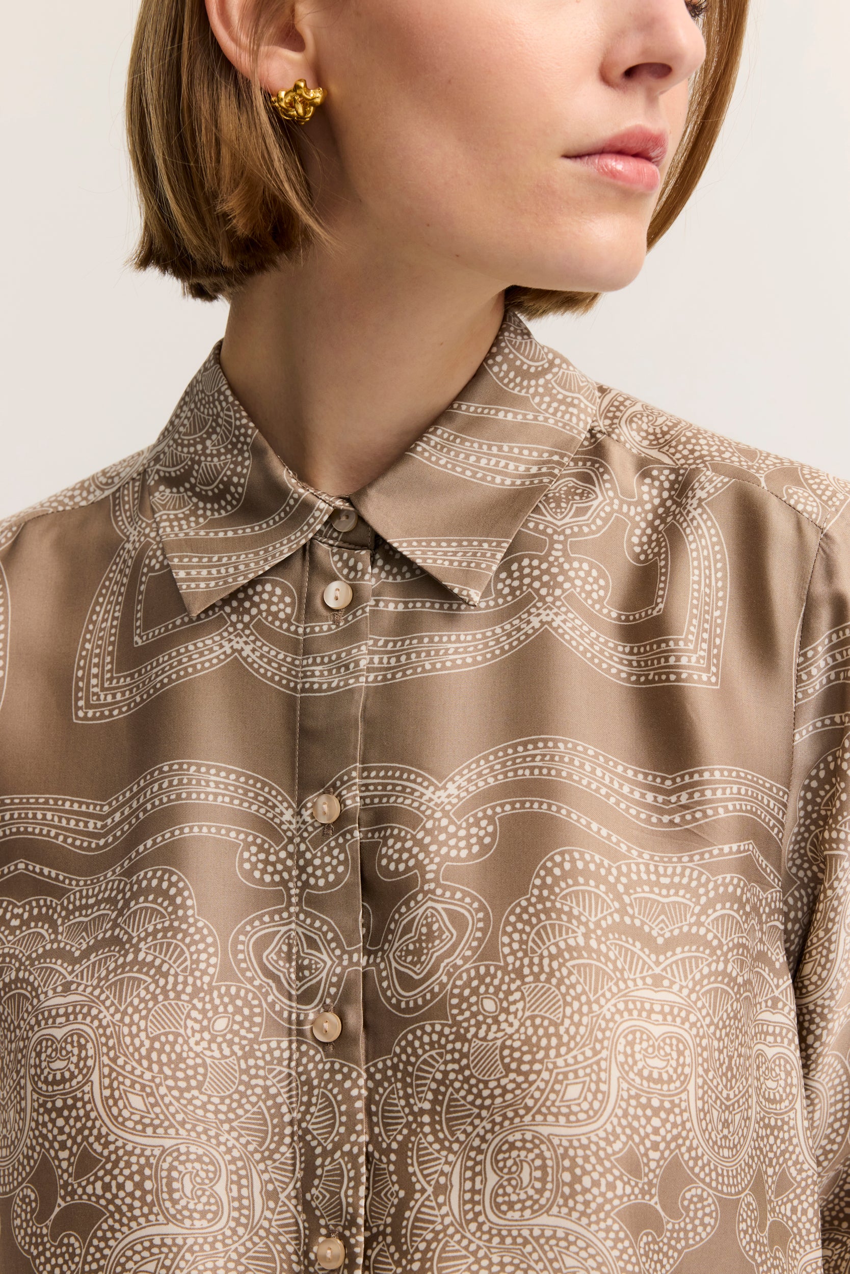 Bluse - Alloverprint