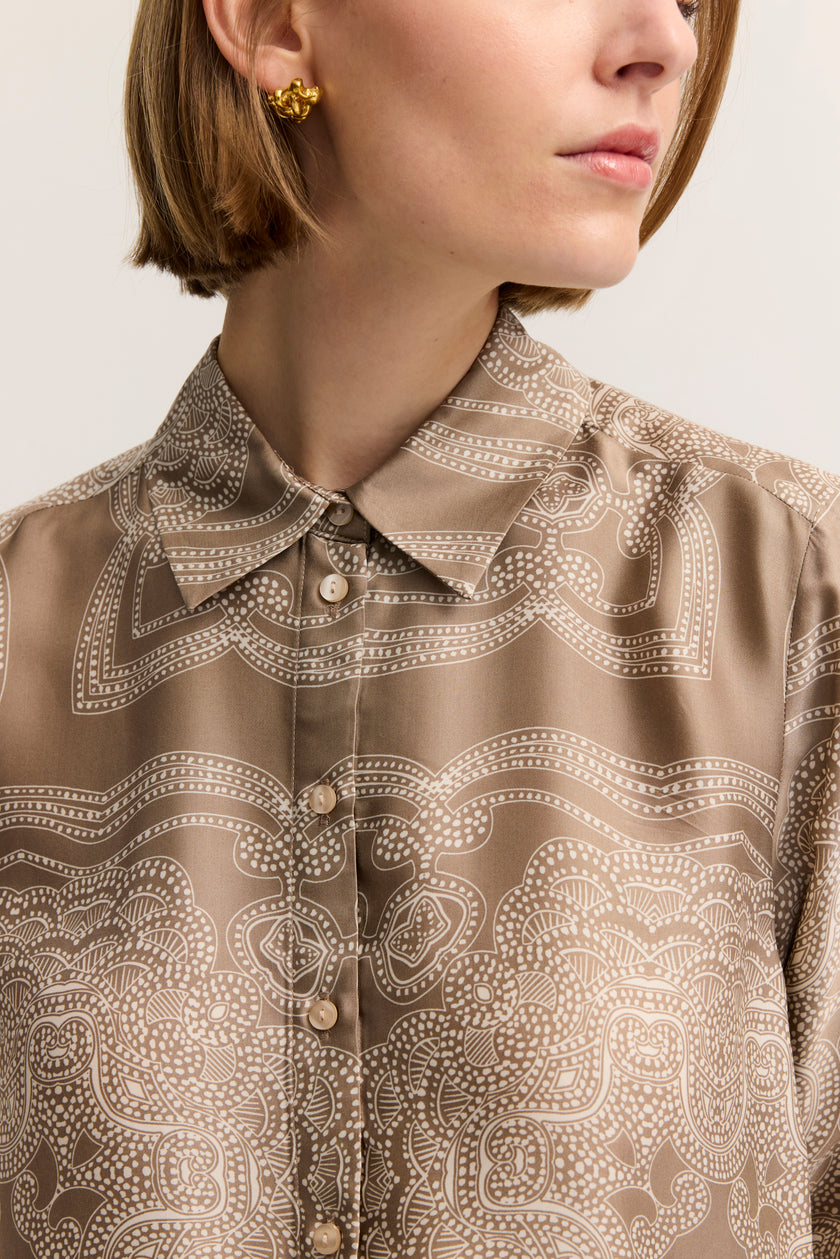 Bluse - Alloverprint