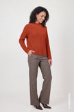 Strickpullover - Stehkragen