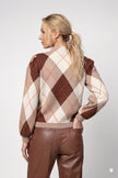 Strickpullover - Rauten-Muster