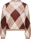 Strickpullover - Rauten-Muster
