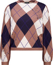 Strickpullover mit Rauten-Muster