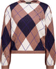Strickpullover mit Rauten-Muster