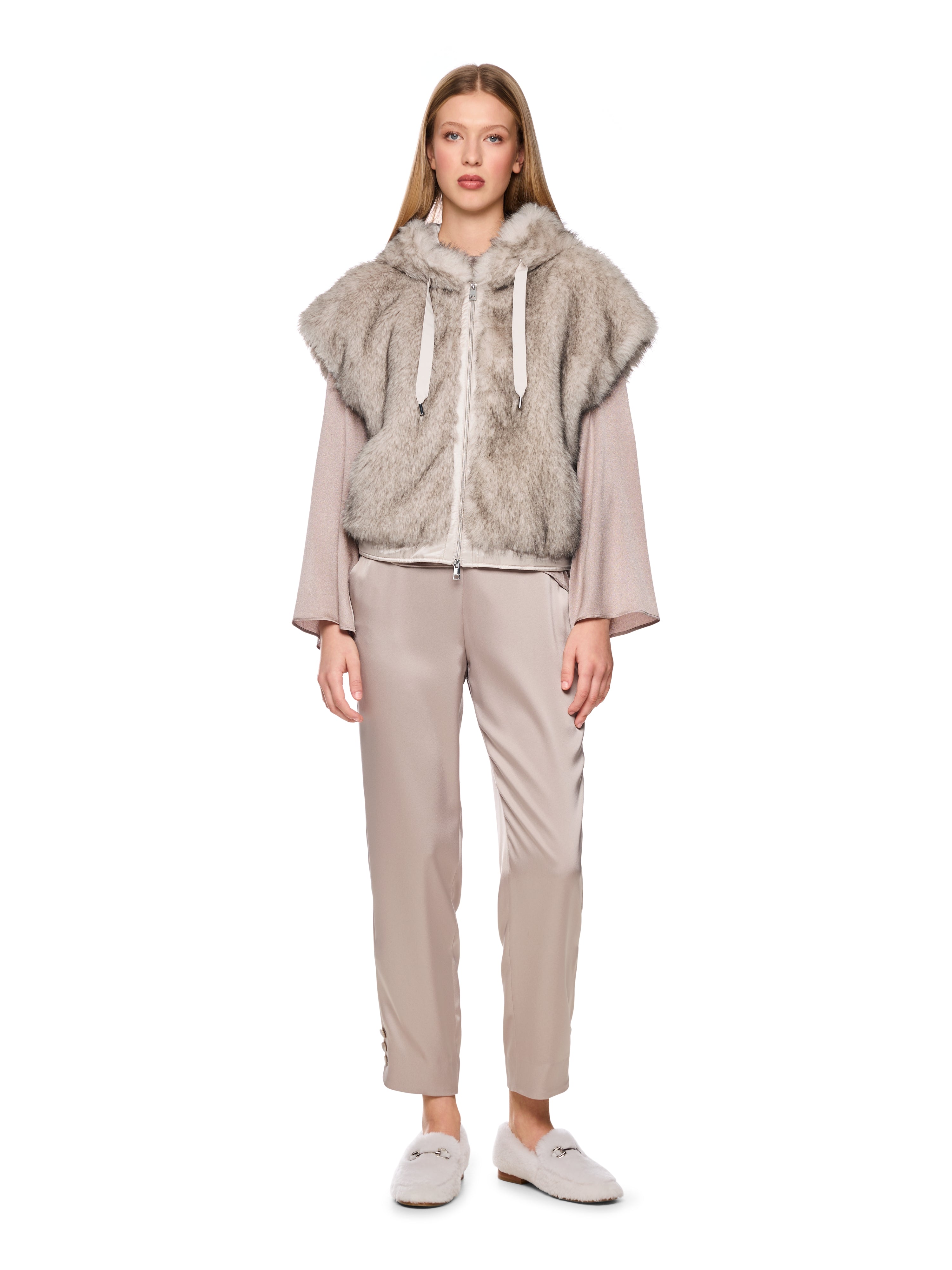 Weste - Fake-Fur
