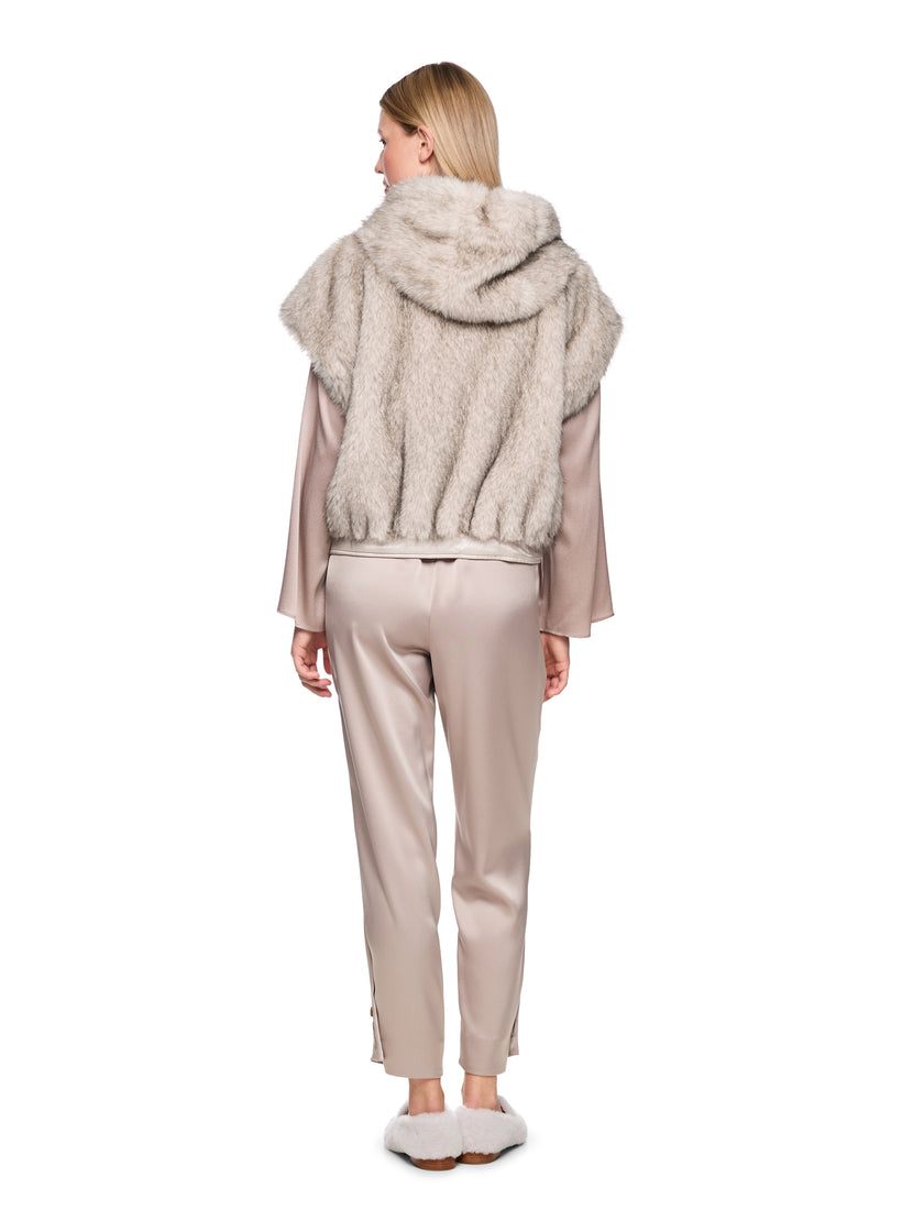 Weste - Fake-Fur