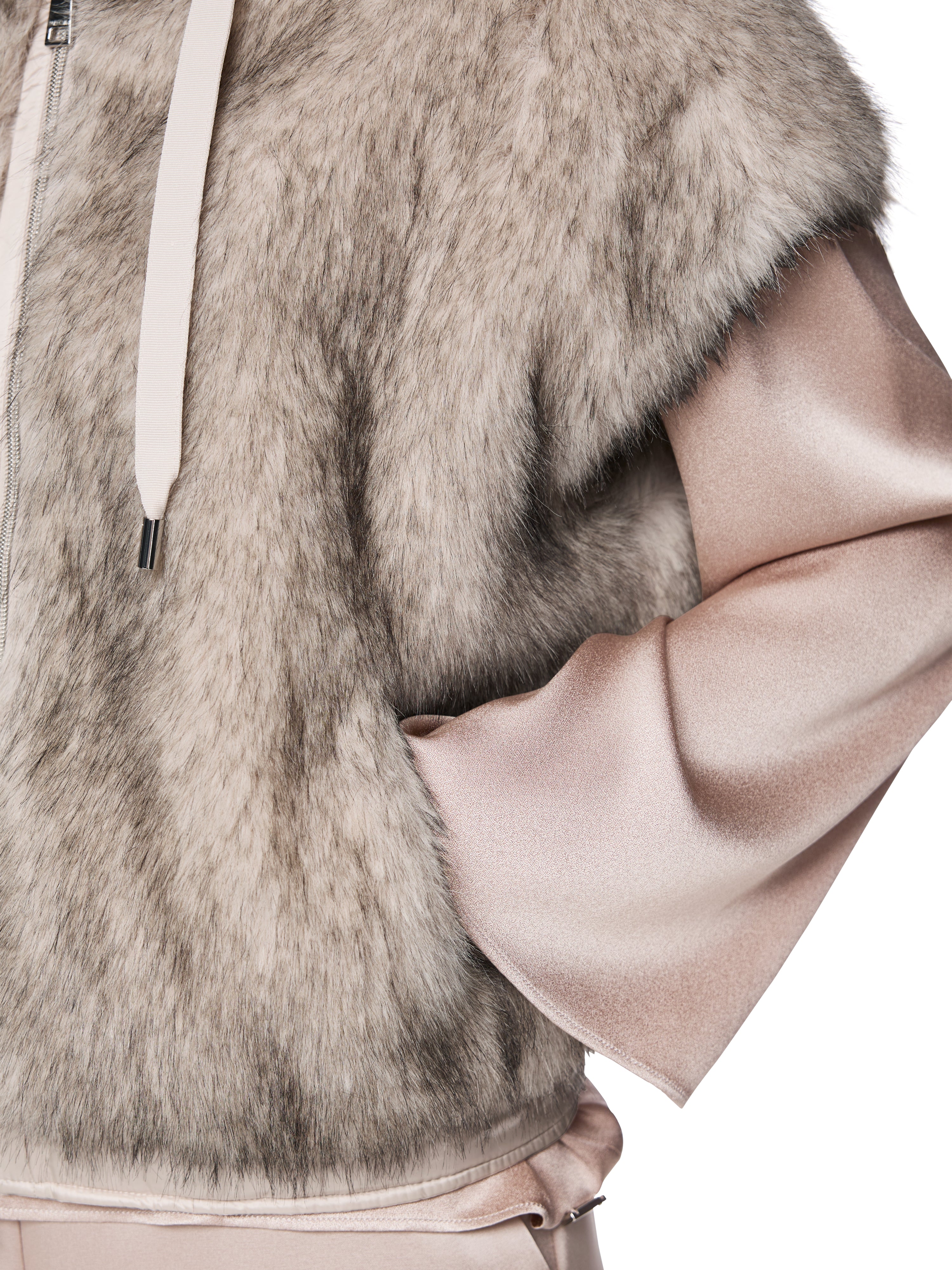 Weste - Fake-Fur