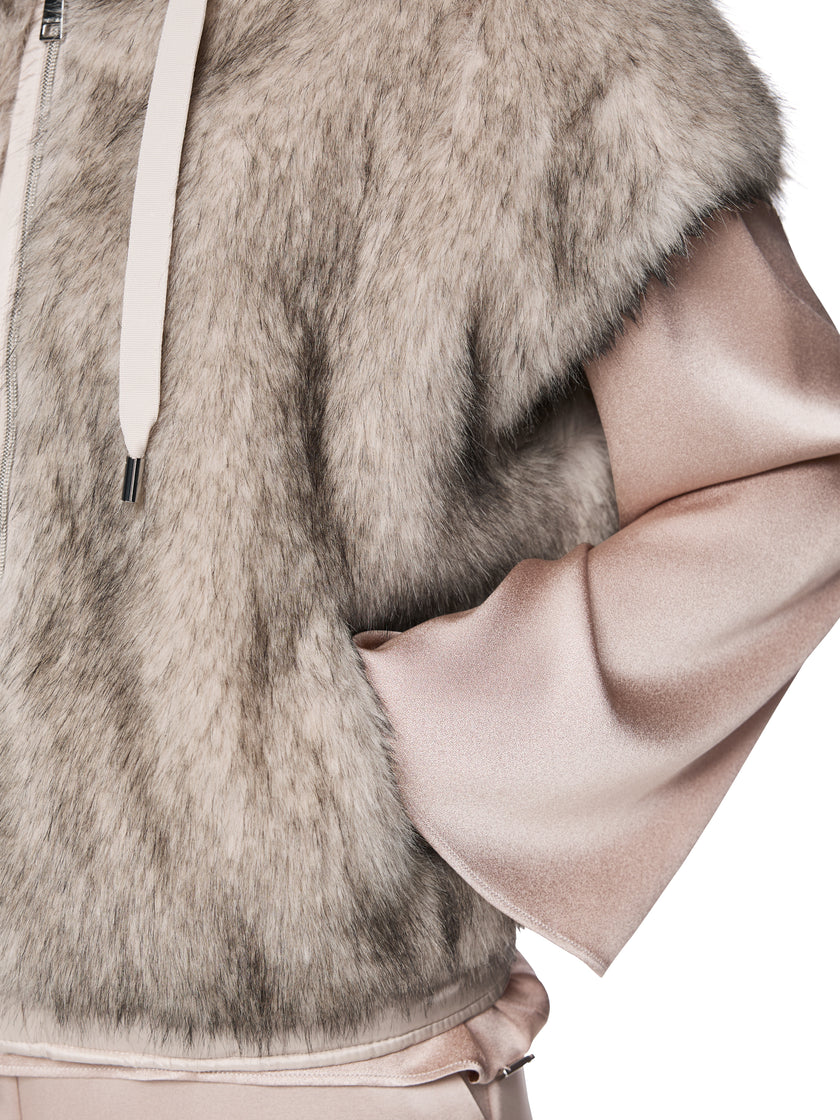 Weste - Fake-Fur