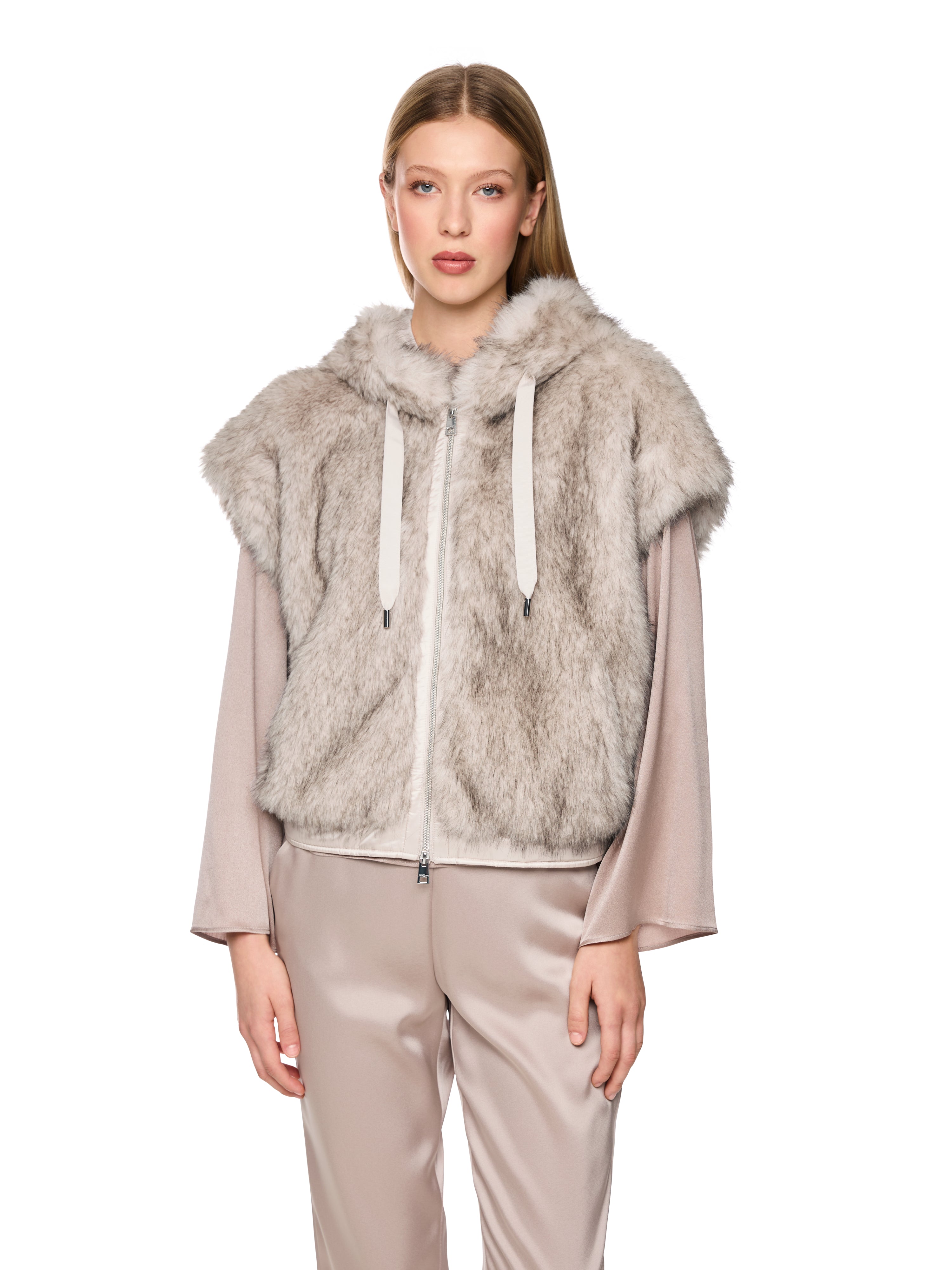 Weste - Fake-Fur