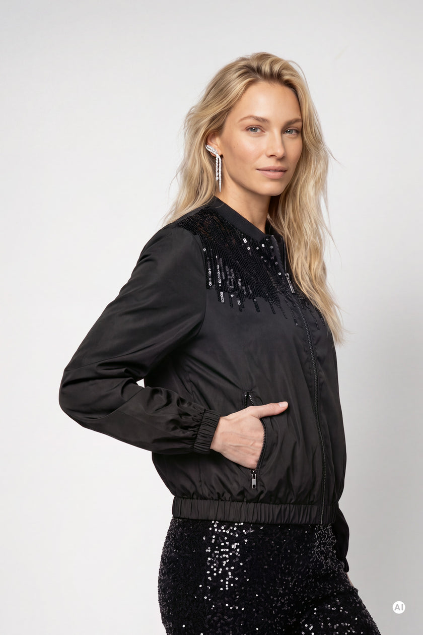 ONLINE EXKLUSIV - Blouson mit Pailletten