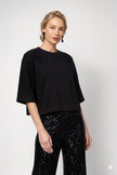 Sweatshirt mit Schmuckstickerei
