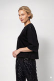 Sweatshirt mit Schmuckstickerei