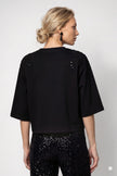 Sweatshirt mit Schmuckstickerei