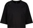 Sweatshirt mit Schmuckstickerei