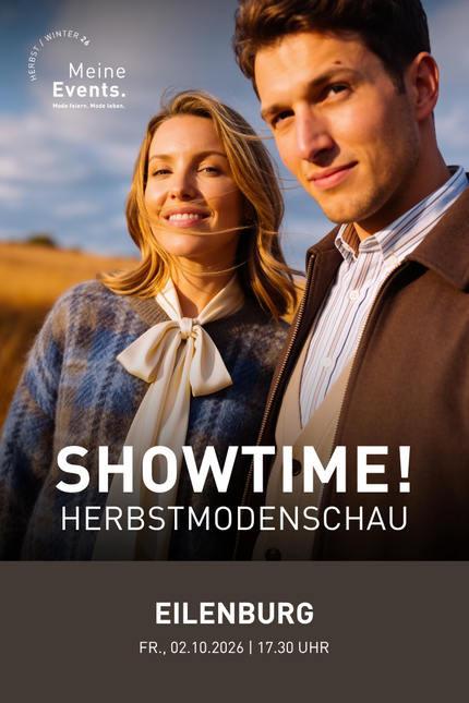 Herbst-Modenschau MEIN FISCHER in Eilenburg I 17:30 Uhr