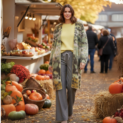 Strickcardigan - Wollmix