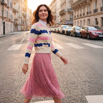 Cardigan - Ajourstrick