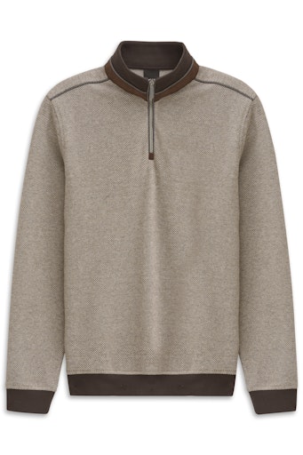 Sweatshirt - Stehkragen