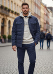 Cordjacke - JACKET PADDED