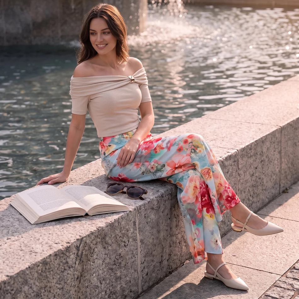 Palazzohose - Flowerprint