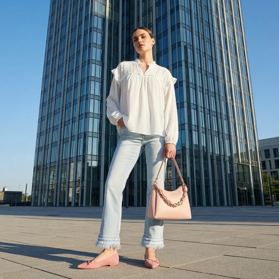 ONLINE EXCLUSIV - Bluse - Spitze